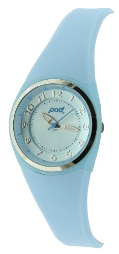 Pod Damen-Armbanduhr Analog Plastik blau POD116/C Preisvergleich