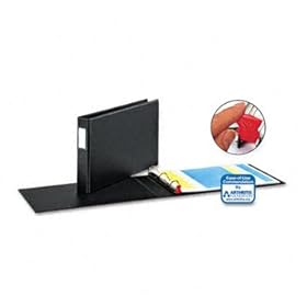 New-Cardinal 12122 - EasyOpen Slant-D Tabloid Reference Binder, 11 x 17, 1-1/2 Capacity, Black - CRD12122
