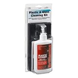 Brillianize Glass and Acrylic Aquarium Cleaner/Polish with Circular Knit Microfiber Polishing Cloth - 8oz