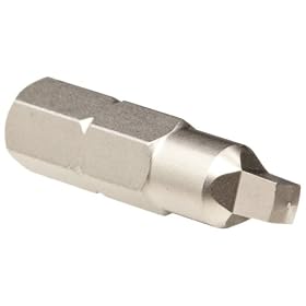 Wera Series 1 868/1 V Special Design Bit, Square # 2, 1/4" Drive