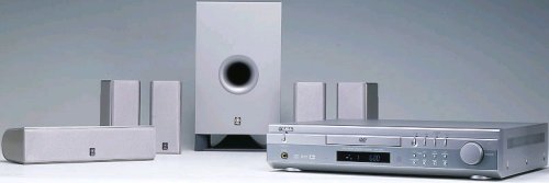 Electronics: Yamaha DVX S60 Home theater system 5.1 channel silver