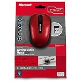 �}�C�N���\�t�g Wireless Mobile Mouse 3500 Mac/Win USB Port Urban Red GMF-00027