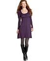 Soprano Scoop-Neck Empire Dress