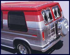 Surco 1031 Chrome Van Ladder