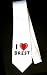 I Love Brest Party Decoration Necktie