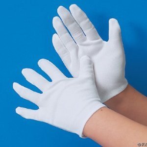 Child Size White Costume Gloves ~ Halloween Costume Accessories