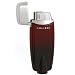 Colibri Detonator Burgundy Black Torch Cigar Lighter
