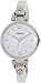 Fossil Georgia Stainless Steel and Pearlized White Plastic Ladies Watch ES3294