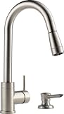 Peerless P188104LF-SSSD Apex Two Handle Lavatory Faucet, Brushed Nickel