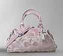 AUTHENTIC COACH OP ART SIGNATURE SABRINA SATCHEL 12947 (Lavender)