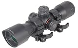 UTG 4x32 Compact CQB Scope with Large Field of View and Bright Vision and Quick Detach