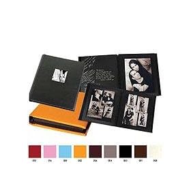 Leather Album Designs Regency Series Spiral Bound Album, 18 Pages holds 36 - 8x10 Photos, Chromo, Aluminum Gray, Cover and Black Pages with a 3.25 x 3.25 Window on Front Cover.
