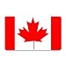 Rectangular Magnet of Canadian Canada Flag