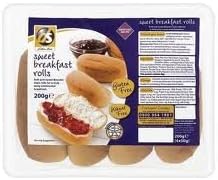 Dietary Specials Ds Sweet Breadfast Rolls 200G