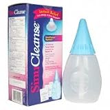 SinuCleanse Squeeze - Instant Relief from Allergy & Sinus Symptoms, 1 bottle & 30 salts pkts.