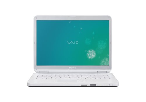 Sony VAIO VGN-NR385E/W 15.4-inch Laptop (1.83 GHz Intel Pentium Dual Core T5550 Processor, 2 GB RAM, 200 GB Hard Drive, DVD Drive, Vista Premium) White