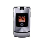 Motorola V3i Silver Quartz Mobile Phone Unlocked Sim Free