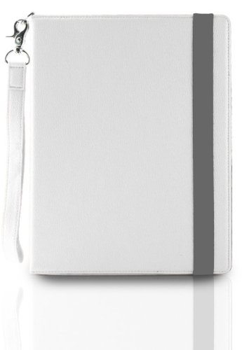 TUNEWEAR iPad用レザーケース TUNEFOLIO for iPad ホワイト TUN-PD-000007