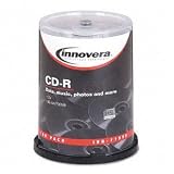 CD R Recordable Discs, 52x Maximum Recording Speed, 700MB 80MIN (IVR77990) Category: CD... by Innovera