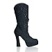Pleaser Plateau Stiefelette ELECTRA-1026
