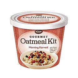 N' Joy(R) Oatmeal With Gourmet Toppings, Morning Harvest, 27.36 Oz., Pack Of 8