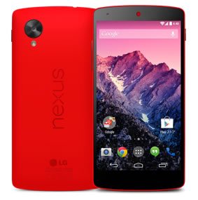EMOBILE版 Nexus 5 16GB 白ロム（LG-D821）ブライトレッド