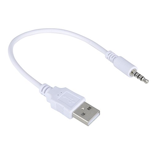 EverydaySource Compatible with Apple iPod shuffle 2nd Generation USB Cable Cord, 3-Pack