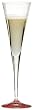Riedel Ouverture Pink Toasting Flute, Set of Two