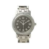 【現品限り】HERMES（エルメス） クリッパー SS グレー文字盤 クォーツ レディース CL4.210 時計 【中古A】 HERMES 時計