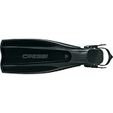 Cressi Open Heel Pro Light Fins Blue - Small Medium