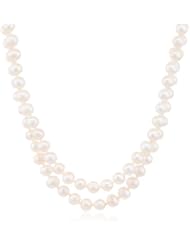 Bella Pearl Endless White Pearl Necklace