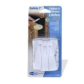 Safety First Cabinet and Drawer Latches - 12-Pack