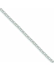 Genuine 14K Yellow Gold White Gold 3.5mm Solid Double Link Charm Bracelet 8 Inches 2 Grams Of Gold 100% Satisfaction Guaranteed.