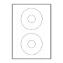 10 ETIQUETTES PREMIUM OPAQUE AUTOCOLLANT POUR CD/D&hellip de klaus office