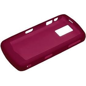 OEM Blackberry Silicone Skin Case Cover in DARK RED for ATT Cingular Tmobile Pearl 8100