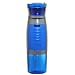Contigo AUTOSEAL Kangaroo Water Bottle with Storage Compartment, 24-Ounce, Blue