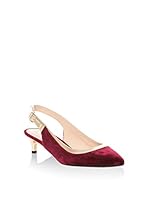 Hannibal Laguna Zapatos de talón abierto Brali (Burdeos)