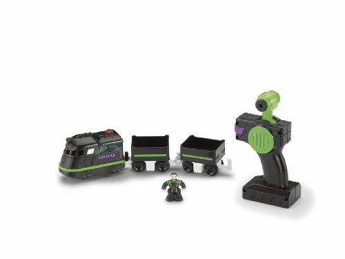 Fisher-Price GeoTrax Rail and Road System RC Set with Figure Assortment