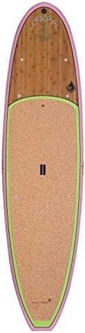 Evolve Paddleboards Roots Yoga Board Pink Rail / Lime (10'6 X 32 X 4.6) 200 Liters