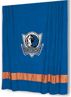 NBA Dallas Mavericks MVP Shower Curtain