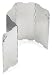 Gelert Stove Folding Windscreen