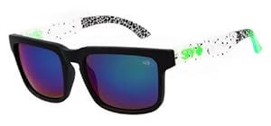 EOZY Gafas De Sol Proteger Viento Para Hombre Mujer Deporte Marco Negro Anti-Pie Serpiente Box