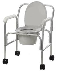 Commodes Aluminum Wheeled Commode