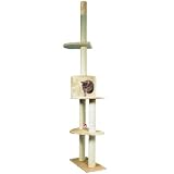 Trixie 43851 Santiago Kratzbaum, deckenhoch, 243-280 cm, beige