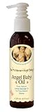 Earth Mama-Angel Baby Organic Angel Baby Oil, 4 fl oz (120 ml) (Pack of 2)