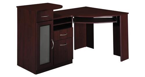 Bush Furniture Vantage Corner Desk, Harvest Cherry