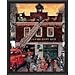 Plaid Creates Paint by Number Kit (16 by 20-Inch), 21796 The Saturday Evening Post Christmas at The Fire Station Art
