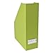Bigso Viktoria Paper Laminate Magazine Organizer, Thick Label Frame, Green