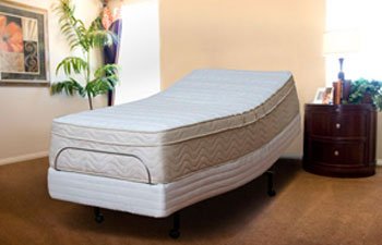 8lb HD Memory Foam Mattress Bliss Queen Size, Prodigy Adjustable Bed by Leggett & Platt