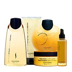 Sephora Brand Vanilla Cupcake Body Collection